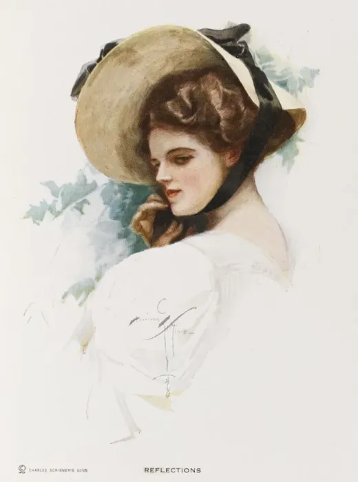 Framed Print : STRAW HAT 1912 Framed Print : STRAW HAT 1912