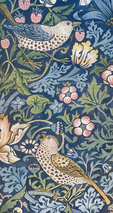 Framed Print : The Strawberry Thief Chintz Framed Print : The Strawberry Thief Chintz