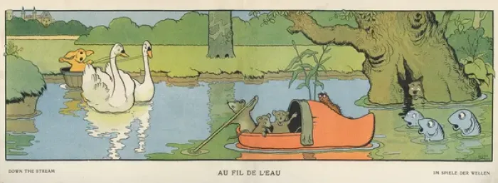 Framed Print : Down the stream, Les Images en Musique Framed Print : Down the stream, Les Images en Musique