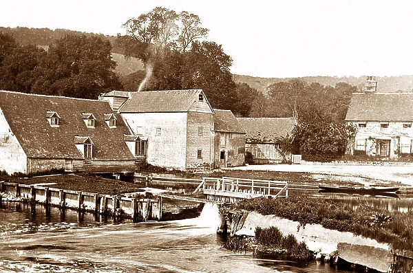Streatley Mill River Thames Victorian period