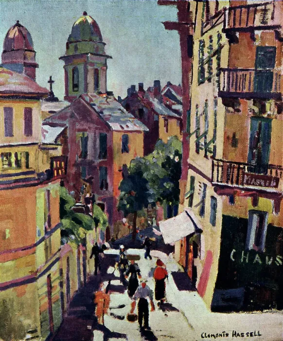 Framed Print : Street in Bastia Framed Print : Street in Bastia