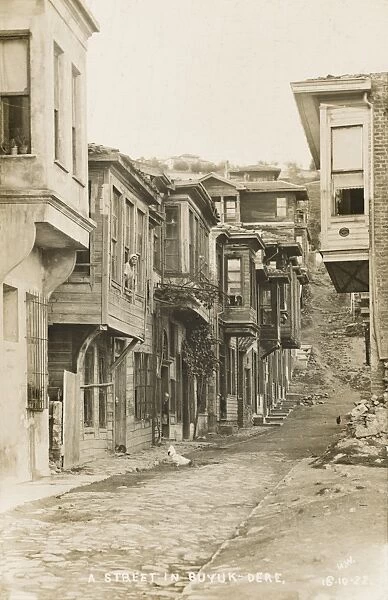A street in Buyukdere, Istanbul