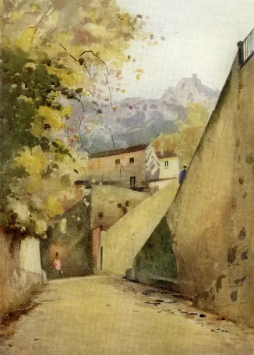 Framed Print : A street in Cintra Framed Print : A street in Cintra