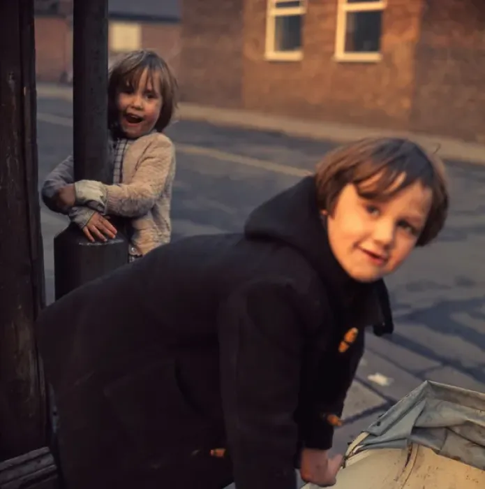 Framed Print : On The Street Corner. Middlesbrough 1970s Framed Print : On The Street Corner. Middlesbrough 1970s
