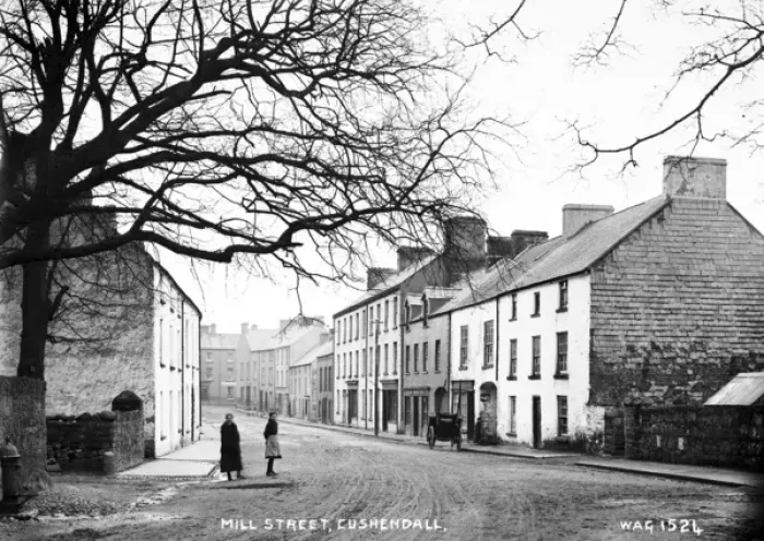 Framed Print : Mill Street, Cushendall Framed Print : Mill Street, Cushendall