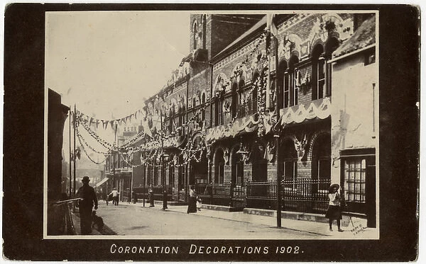 Street Decorations 1902 - Edward VIIs coronation