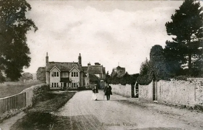 Framed Print : The Street, Frensham, Surrey Framed Print : The Street, Frensham, Surrey