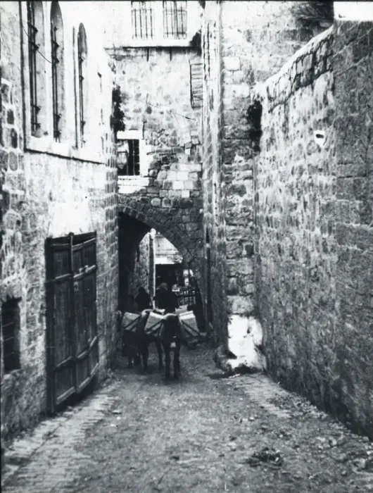 Framed Print : Street in Jerusalem Framed Print : Street in Jerusalem