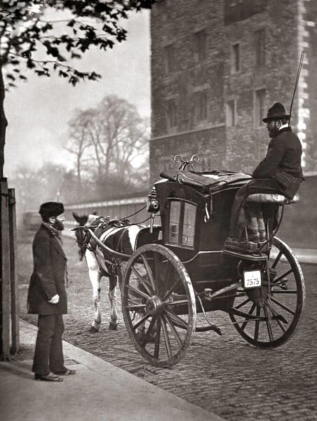 Street Life London 1878 - London Cabmen