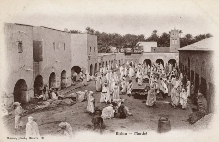 Framed Print : Street market in Biskra, Algeria Framed Print : Street market in Biskra, Algeria