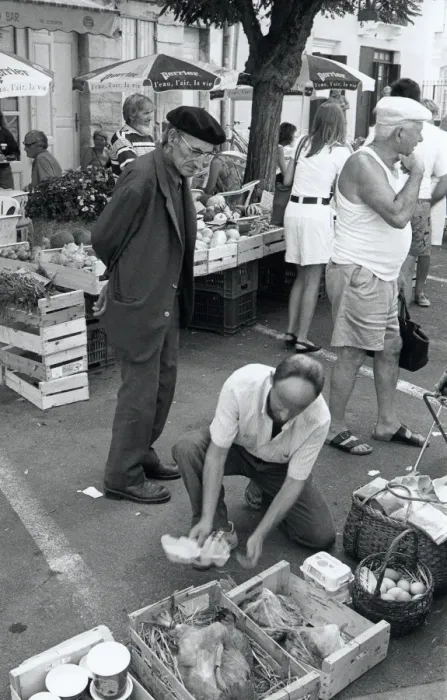 Framed Print : Street market in Sainte-Foy-Tarentaise, Savoie, France Framed Print : Street market in Sainte-Foy-Tarentaise, Savoie, France