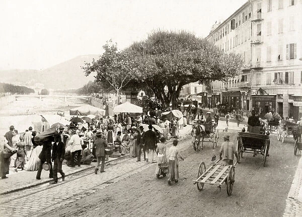 Street market, south of France