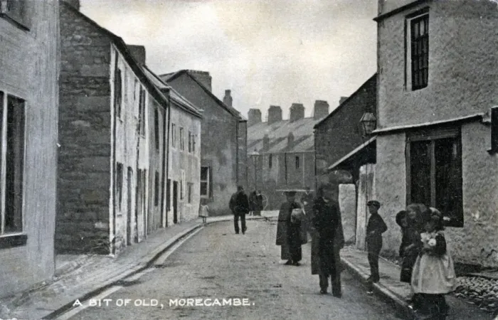 Framed Print : Street, Morecambe, Lancashire Framed Print : Street, Morecambe, Lancashire