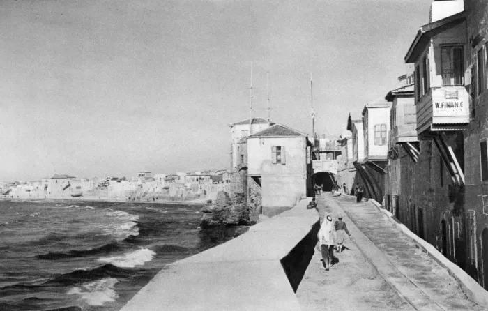Framed Print : Street near harbour, Jaffa, Western Israel Framed Print : Street near harbour, Jaffa, Western Israel