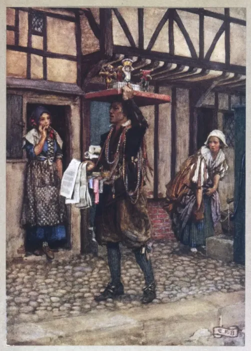 Framed Print : Street Pedlar C16 Framed Print : Street Pedlar C16