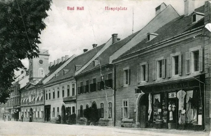 Framed Print : Street Scene, Bad Hall Framed Print : Street Scene, Bad Hall
