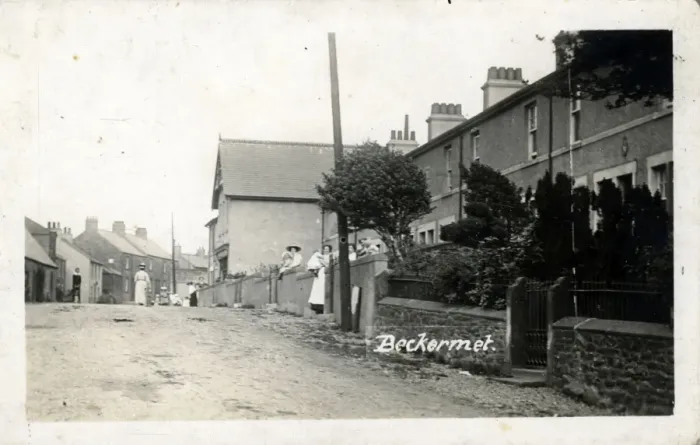 Framed Print : Street Scene, Beckermet, Cumbria Framed Print : Street Scene, Beckermet, Cumbria