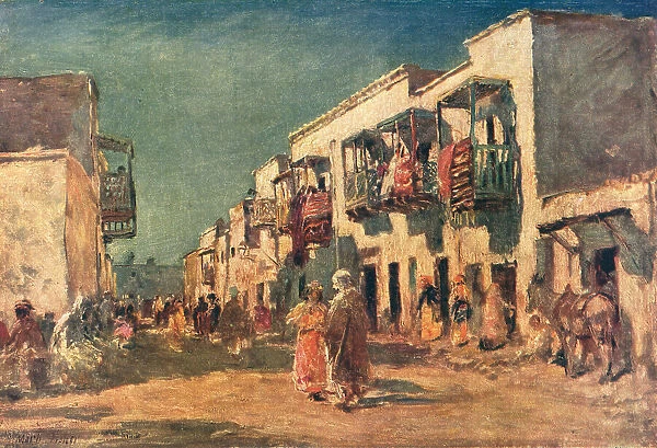 A Street Scene, Biskra