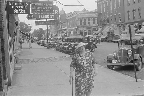 Street scene, Circleville, Ohio (see general caption)