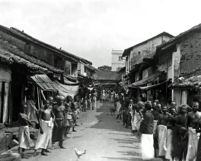 Framed Print : Street scene, Colombo, Ceylon (Sri Lanka) Framed Print : Street scene, Colombo, Ceylon (Sri Lanka)