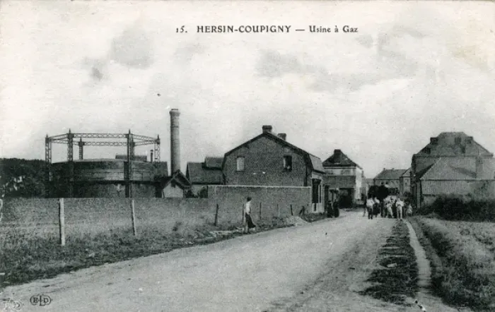 Framed Print : Street Scene, Hersin Coupigny Framed Print : Street Scene, Hersin Coupigny