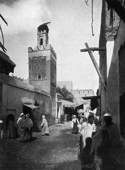 Framed Print : Street Scene, Marrakech, Morocco Framed Print : Street Scene, Marrakech, Morocco