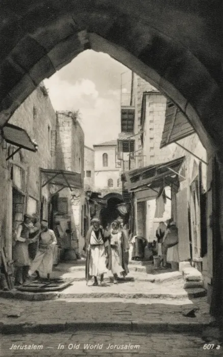 Framed Print : Street scene in Old Jerusalem Framed Print : Street scene in Old Jerusalem