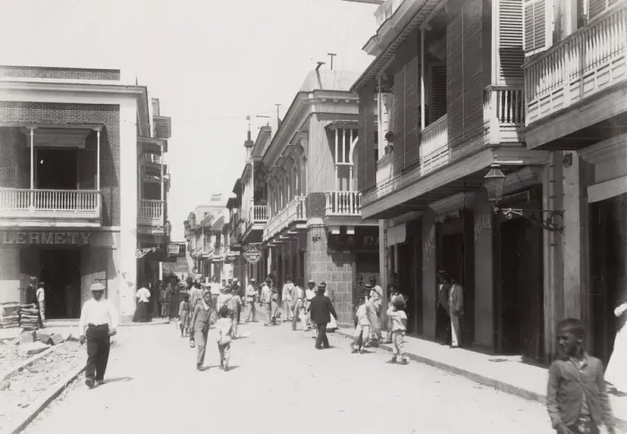 Framed Print : Street scene, San Juan, Puerto Rico Framed Print : Street scene, San Juan, Puerto Rico