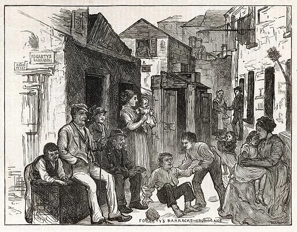 Street Scene  /  Slum  /  1875