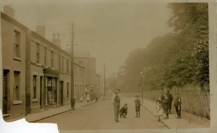 Framed Print : Street Scene, Thought to be Bramley, Yorkshire Framed Print : Street Scene, Thought to be Bramley, Yorkshire