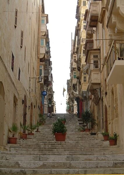 Street Scene - Valletta, Malta