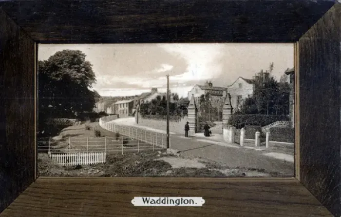 Framed Print : Street Scene, Waddington, Lancashire Framed Print : Street Scene, Waddington, Lancashire