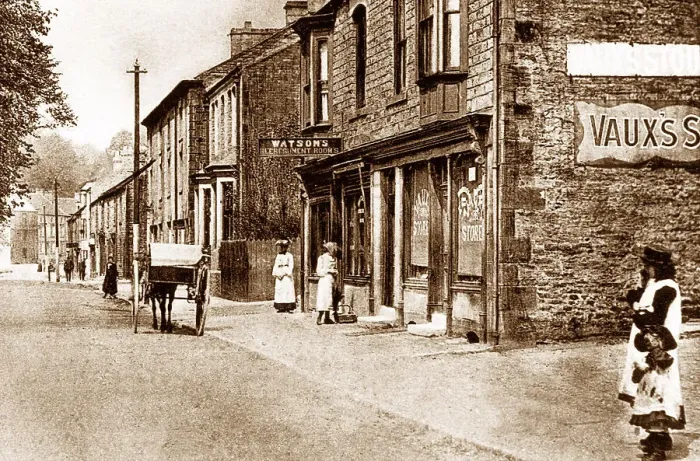 Framed Print : Front Street, Stanhope Framed Print : Front Street, Stanhope