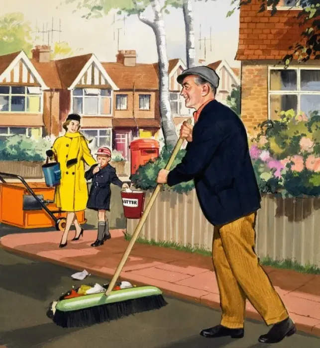 Framed Print : Street Sweeper Framed Print : Street Sweeper