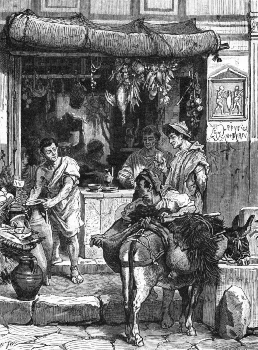 Framed Print : Street Tavern / Pompeii Framed Print : Street Tavern / Pompeii