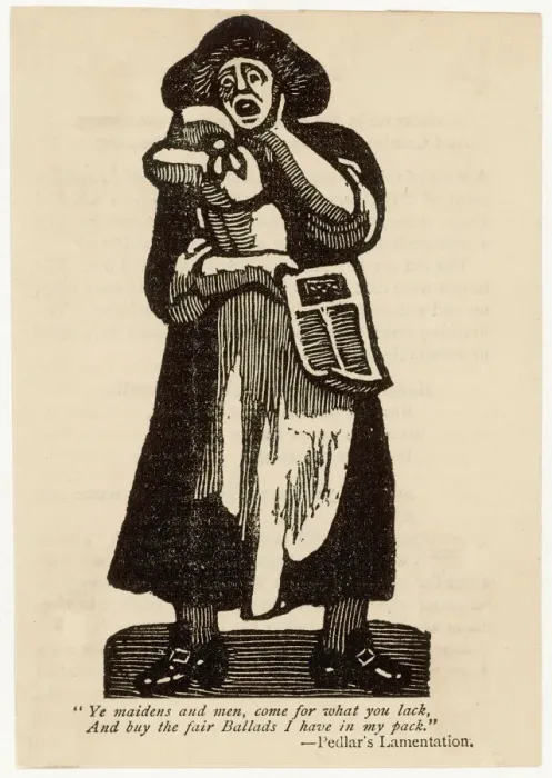 Framed Print : Street Trades / Ballads Framed Print : Street Trades / Ballads