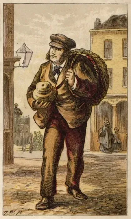Framed Print : Street Trades / Bread Framed Print : Street Trades / Bread