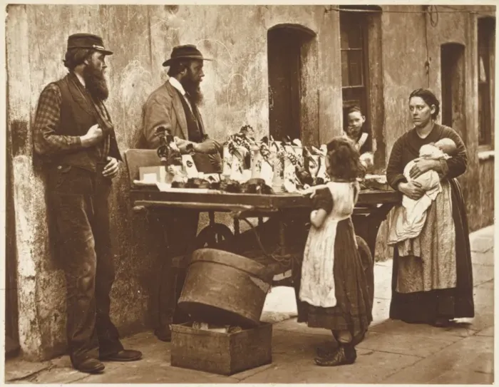 Framed Print : Street Trades / Fancy Ware Framed Print : Street Trades / Fancy Ware