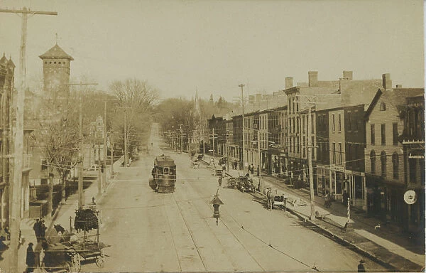 Street with Tram