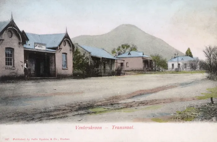 Framed Print : Street in Venterskroon, NW Province, South Africa Framed Print : Street in Venterskroon, NW Province, South Africa