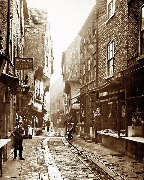 A street in York in 1880
