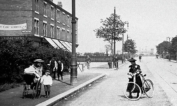 Stretford Gorse Hill Chester Road early 1900s