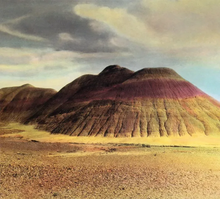 Framed Print : Striated Hills Framed Print : Striated Hills