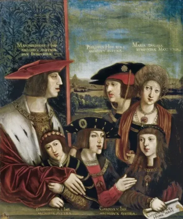 Framed Print : STRIGEL, Bernhard (1460-1528). Emperor Maximilian Framed Print : STRIGEL, Bernhard (1460-1528). Emperor Maximilian