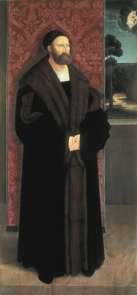 STRIGEL, Bernhard (1460-1528). Portrait of Conrad