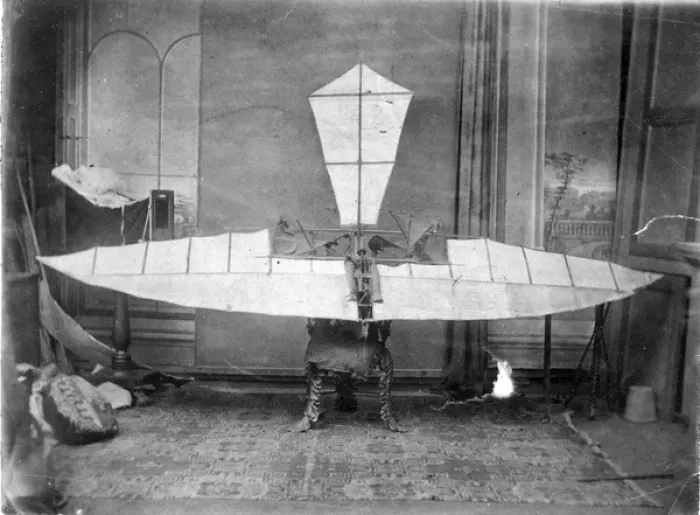 Framed Print : Stringfellow 1848 monoplane model Framed Print : Stringfellow 1848 monoplane model