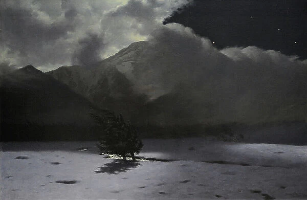 Strong Wind in the Mountains, 1895, by Stanislaw Witkiewicz