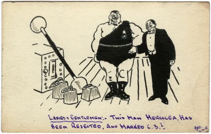 Framed Print : Strongman by George Ranstead Framed Print : Strongman by George Ranstead