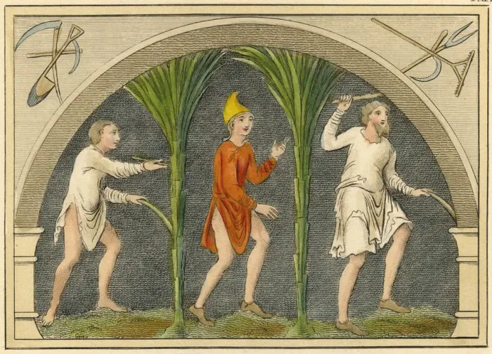 Framed Print : (STRUTT) SAXON RUSTICS Framed Print : (STRUTT) SAXON RUSTICS