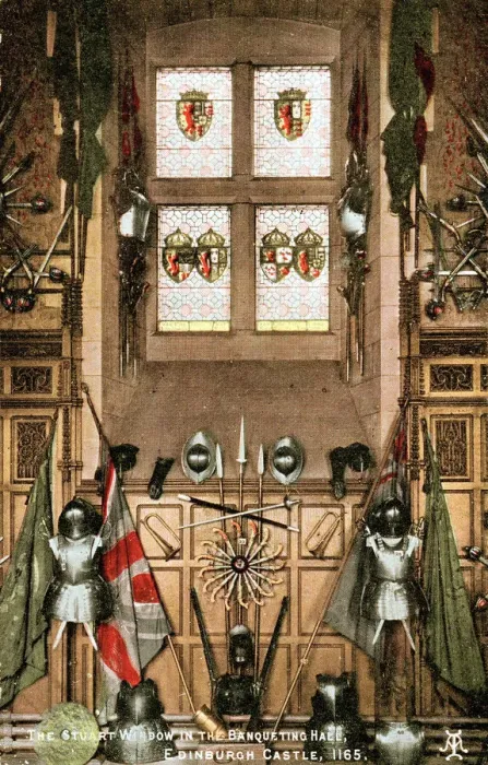 Framed Print : Stuart Window, Banqueting Hall, Edinburgh Castle, Scotland Framed Print : Stuart Window, Banqueting Hall, Edinburgh Castle, Scotland